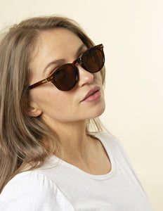 Stella & Gemma Iris Sunglasses Amber