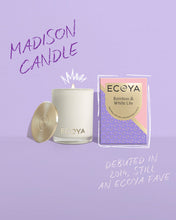 Load image into Gallery viewer, Ecoya Greatest Hits 2024- Bamboo &amp; White Lily Madison Candle
