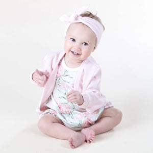 Little Bee By Dimples Botanical Cotton Tank Romper