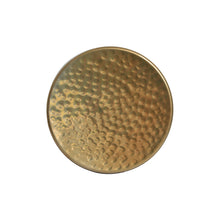 Load image into Gallery viewer, CC Interiors Hammered Coasters in Brass Finish
