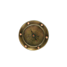 Load image into Gallery viewer, CC Interiors Compass with Magnifier in Two Tone Antique Finish
