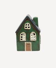 Load image into Gallery viewer, French Country Collections Alsace Tea Light Barn Green

