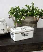 Load image into Gallery viewer, French Country Collections Dragonfly Storage Box
