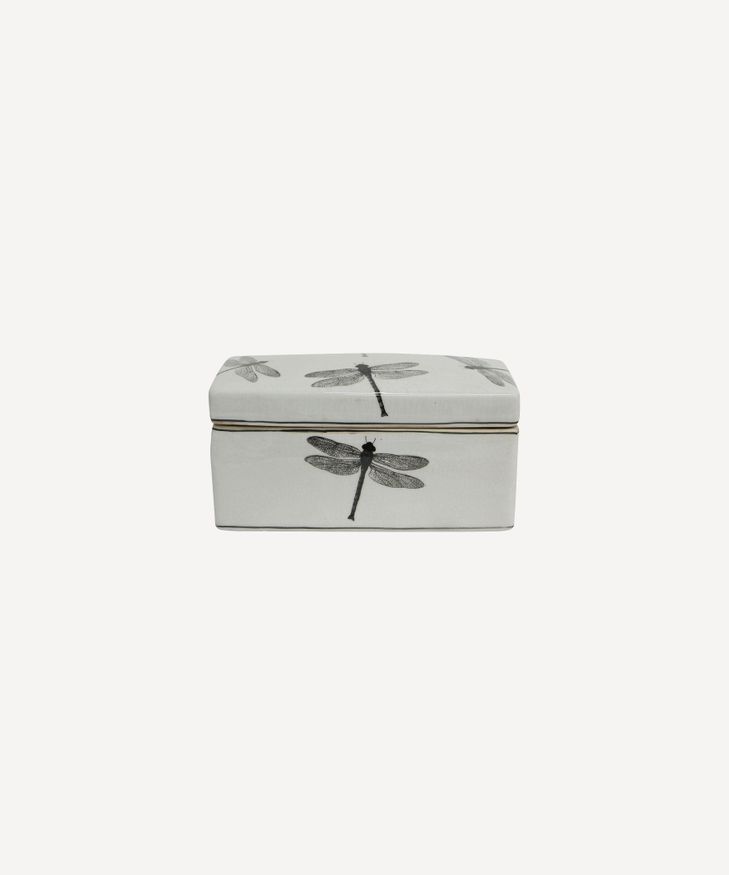 French Country Collections Dragonfly Storage Box