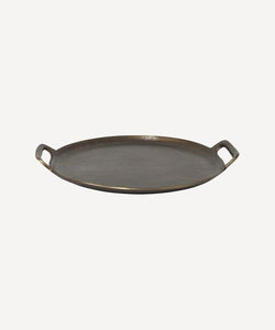 French Country Collections Gabriel Round Tray with Handle