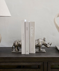 French Country Collections Rhino Bookends