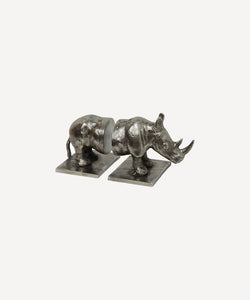 French Country Collections Rhino Bookends