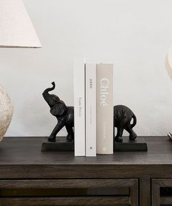 French Country Collections Elephant Bookends