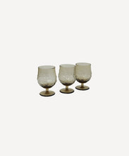Load image into Gallery viewer, French Country Collections Serena Smoke Wine Goblets set of 4
