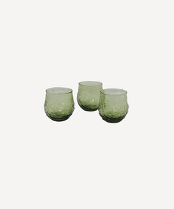 French Country Collections Serena Green Tumbler set of 4