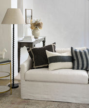 Load image into Gallery viewer, French Country Collections Fray Stripe Cushion
