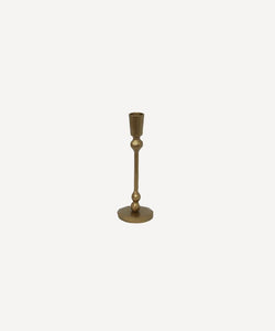 French Country Collections Eddie Gold Candleholder Small