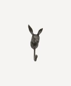 French Country Collections Rabbit Hook Silver