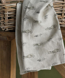 French Country Collections Easter Linen Teatowel