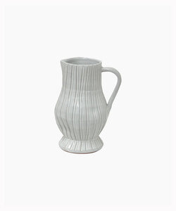 French Country Collections Ribbed Jug Small