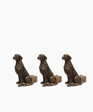 Load image into Gallery viewer, French Country Collections Ralph Dog Pot Stand Large set of 3
