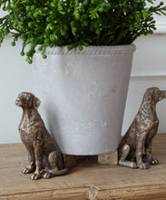 Load image into Gallery viewer, French Country Collections Ralph Dog Pot Stand Large set of 3
