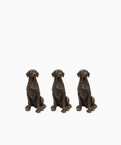 French Country Collections Ralph Dog Pot Stand Large set of 3