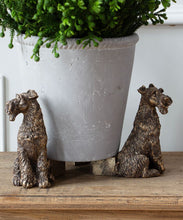 Load image into Gallery viewer, French Country Collections Scottie Dog Pot Stand Large set of 3
