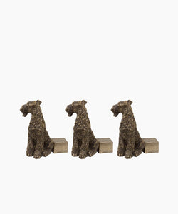 French Country Collections Scottie Dog Pot Stand Large set of 3