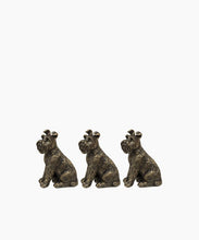 Load image into Gallery viewer, French Country Collections Scottie Dog Pot Stand Small set of 3
