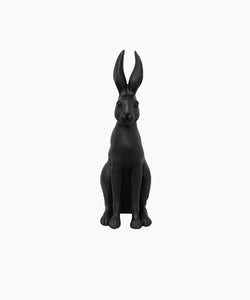 French Country Collections Harold the Hare Black