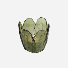 Load image into Gallery viewer, CC Interiors Floret Glass Candle Holder
