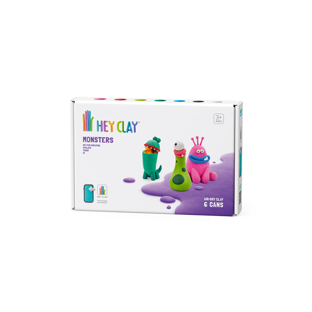hey clay monsters Hey Clay- Monsters (Terry,PI,Bigwig) 6 Cans – Peta M Homeware & Gifts