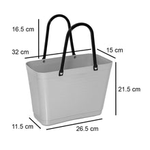 Load image into Gallery viewer, Hinza Small Olive Bag- Green Plastic
