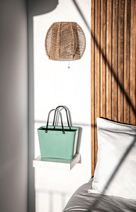 Hinza Small Olive Bag- Green Plastic