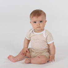 Load image into Gallery viewer, Little Bee by Dimples Cotton Bodysuit- Gingham
