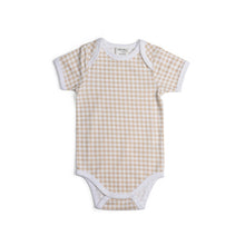 Load image into Gallery viewer, Little Bee by Dimples Cotton Bodysuit- Gingham
