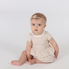 Load image into Gallery viewer, Little Bee by Dimples Cotton Skirt Bodysuit- Gingham
