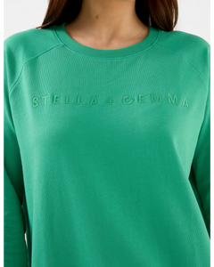 Stella & Gemma Classic Sweater Logo Mint