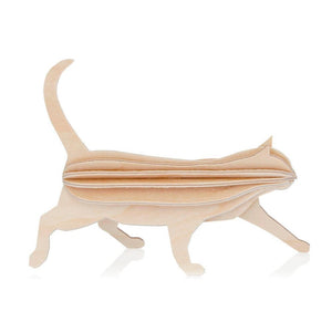 Lovi Cat 12cm Natural Wood