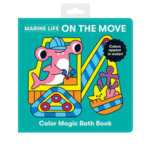 Load image into Gallery viewer, Mudpuppy Marine Life On the Move Colour Magic Bath Book
