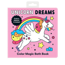 Load image into Gallery viewer, Mudpuppy Unicorn Colour Magic Bath Book
