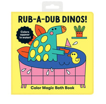 Load image into Gallery viewer, Mudpuppy Rub-A-Dub Dinos! Colour Magic Bath Book
