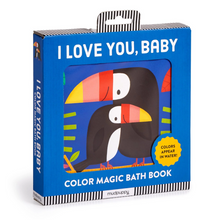 Load image into Gallery viewer, Mudpuppy I Love You Colour Magic Bath Book
