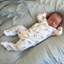 Load image into Gallery viewer, Little Bee by Dimples Cotton Babygrow- Bunny
