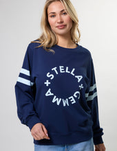 Load image into Gallery viewer, Stella &amp; Gemma Essential Sweat Rotation- Navy
