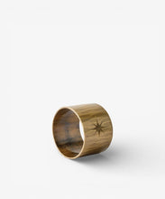 Load image into Gallery viewer, French Country Collections Etched Star Napkin Ring set of 8
