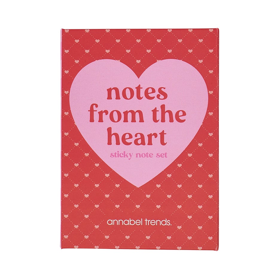 Annabel Trends Sticky Notes Set- Hearts