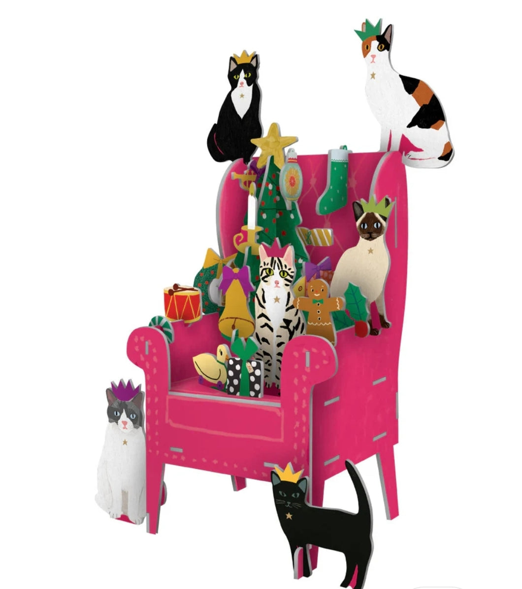 Roger La Borde Cosy Cats Christmas Advent Pop & Slot