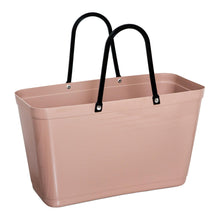 Load image into Gallery viewer, Hinza Large Nougat Bag- Green Plastic
