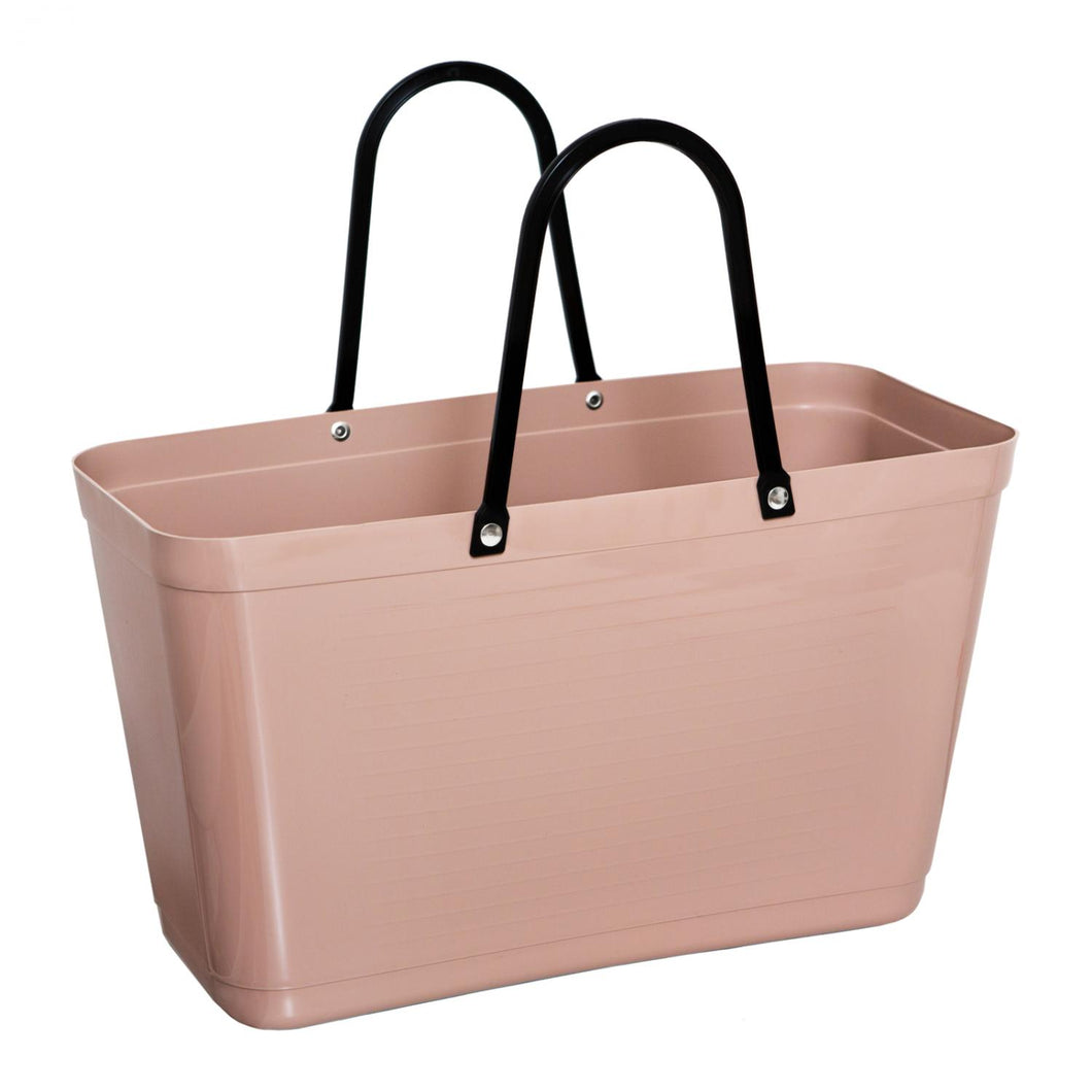 Hinza Large Nougat Bag- Green Plastic