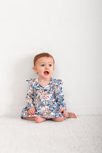 Load image into Gallery viewer, Burrow &amp; Be Eden Long Sleeve Flutter Baby Dress
