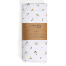 Load image into Gallery viewer, Little Bee by Dimples Cot Sheet- Floral
