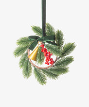 Load image into Gallery viewer, French Country Collections Festive Sprig Mini Wreath
