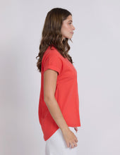 Load image into Gallery viewer, Stella &amp; Gemma Soho Cuff Tee- Red Rotation
